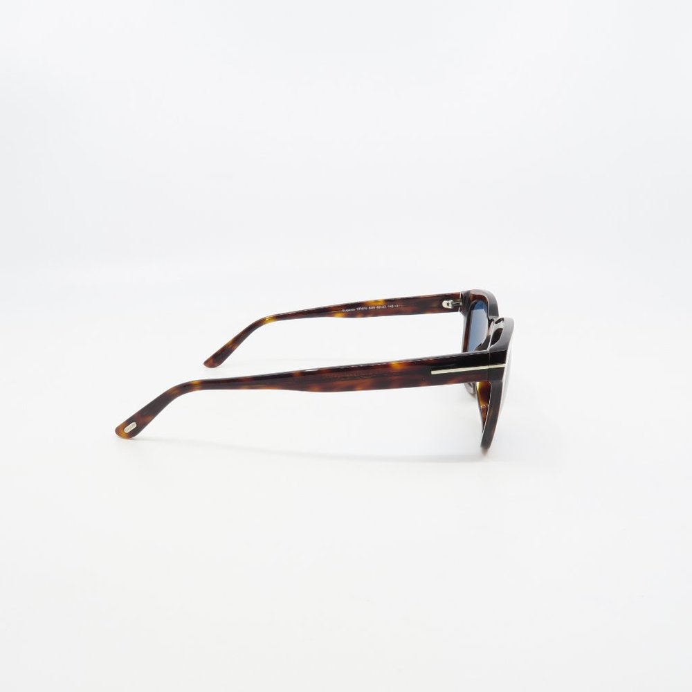 TF676 54N Tom Ford New Havana/ Blue Men's EUGENIO Sunglasses 52mm with box - Picture 4 of 6